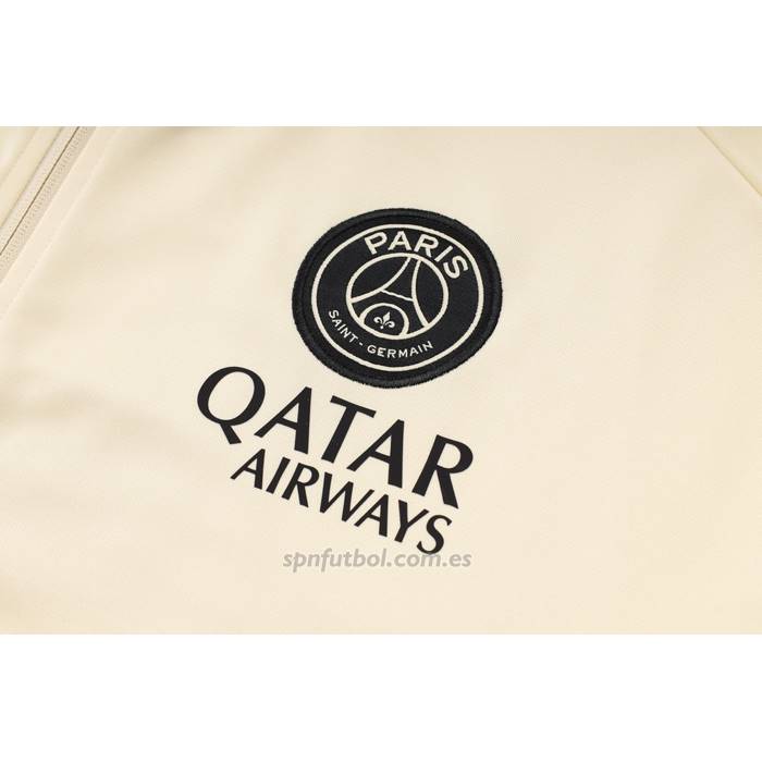 Chandal de Chaqueta del Paris Saint-Germain Jordan Nino 2024-2025 Amarillo